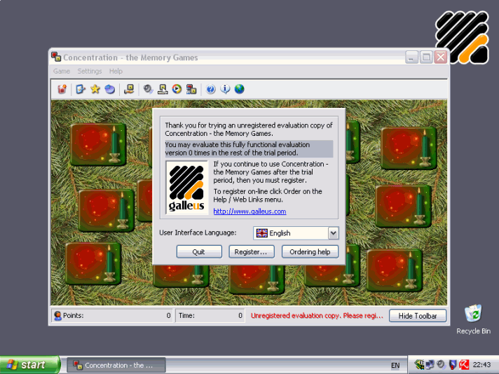 Nag Screen - Christmas